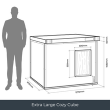 CozyCube Coldroom Panel Insulated Dog House/Kennel