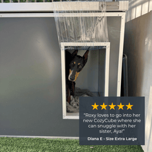 CozyCube Coldroom Panel Insulated Dog House/Kennel