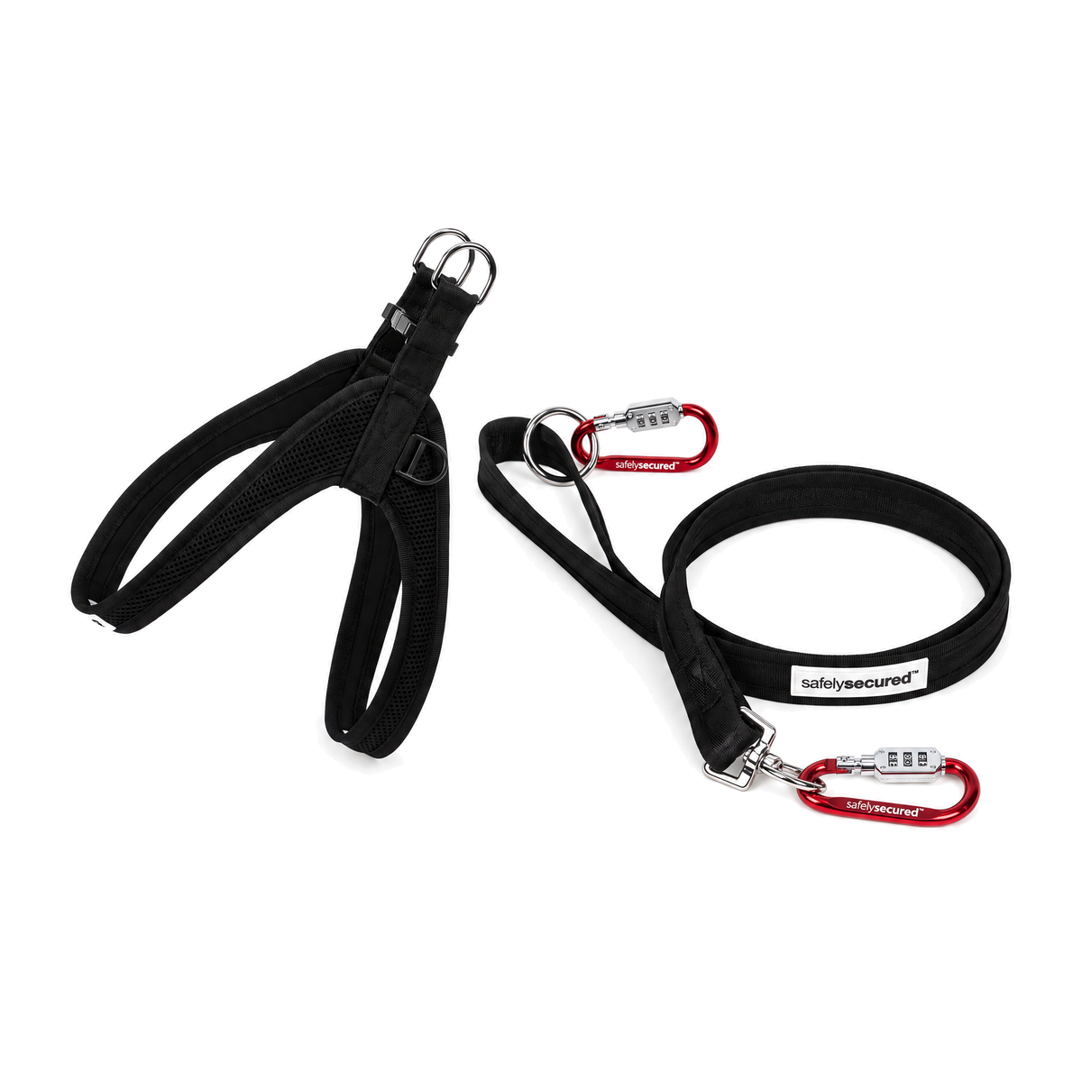 Safely Secured Everyday Security Bundle with its included security accessories on a clean white background.