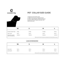 green hemp dog collar